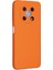 Huawei Nova Y90 Kılıf Nano Içi Kadife Silikon - Turuncu 2