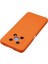Huawei Nova Y90 Kılıf Nano Içi Kadife Silikon - Turuncu 4