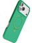 Apple Iphone 17 Pro Regal Magsafe Standlı Kapak - Yeşil 4
