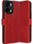 Oppo Reno 14 Trend S Plus Kapaklı Kılıf - Kırmızı 1