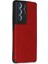 Samsung Galaxy S21 Ultra Kılıf Loop Deri Silikon - Kırmızı 2