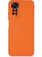 Xiaomi Redmi Note 11 Kılıf Nano Içi Kadife Silikon - Turuncu 1