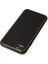 Iphone 7 Kılıf Coco Deri Silikon Kapak - Siyah 3