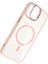 Joko Apple Iphone 11 Remim Lensli Magsafe Standlı Kapak - Pembe 4