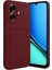 Realme Note 60 Kelvin Kartvizitli Silikon - Bordo 1