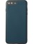Iphone 7 Plus Kılıf Coco Deri Silikon Kapak - Mavi 1