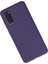 Samsung Galaxy S20 Kılıf Nano Içi Kadife Silikon - Mor 2