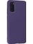 Samsung Galaxy S20 Kılıf Nano Içi Kadife Silikon - Mor 3
