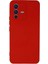 Vivo V23 5g Kılıf Nano Içi Kadife Silikon - Kırmızı 1
