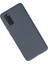 Samsung Galaxy S20 Kılıf Nano Içi Kadife Silikon - Gri 2
