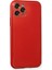 Iphone 11 Pro Max Kılıf Coco Deri Silikon Kapak - Kırmızı 2