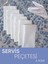 Beyaz Renk Pamuk Saten Servis Peçetesi Sunum Peçetesi Amerikan Servis 6'lı Kumaş Peçete – 45X45 cm 1