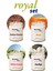 4 Adet Doğal Özel Seri Kokulu Dekoratif Kavanoz Mum 4X210 cc - Royal Set - Ryl 1