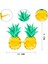 Tropikal Hawaii Ananas Şekilli Parti Gözlüğü 9.5 x 14 cm 5