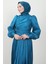 Ipek Tesettür Elbise Petrol 5