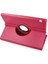 Huawei Mediapad T5 10 Kılıf 360 Tablet Deri Kılıf - Pembe 1