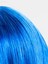 Mavi Renk Uzun Parti Peruğu 4