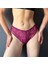 Kadın Iç Çamaşırı Brazillian Stil Dantelli Lace Set Kadın Şık ve Rahat Tanga Mor Külot 3
