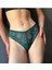 Kadın Iç Çamaşırı Brazillian Stil Dantelli Lace Set Kadın Şık ve Rahat Tanga Yeşil Külot 3