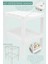 4 Parça Avantajlı Set, Bebek Alt Değiştirme Masası ve Pedi, Bağlamalı ve Sepet Keçe Organizer, Beyaz 3