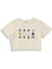 Star Wars Icons Crop Tişört - Ekru 1