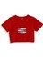 Mediterraneo Crop Tişört - Kırmızı 1