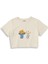 Dolce Calma Crop Tişört - Ekru 1