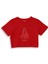La Gioconda Crop Tişört - Kırmızı 1