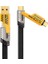 4in1 Type-C 65W To Usb-A + Type-C To Lightning 27W Hızlı Şarj Kablosu Siyah 1