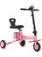 3 Tekerlekli Katlanabilir Elektrikli Oturulabilir Scooter – Hafif, Taşınabilir, Uzun Menzilli - Pembe 1