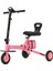 3 Tekerlekli Katlanabilir Elektrikli Oturulabilir Scooter – Hafif, Taşınabilir, Uzun Menzilli - Pembe 2