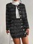 Mdb Kadın Uzun Kollu Önü Düğmeli Şanel Ceket ve Etek Takım 3