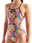 Tropical Delight Swimsuit Tie Back Kadın Pembe Yüzücü Mayosu 010205550 4
