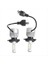 2paır S2 H4 72W 8000LM LED Far Araba Hi/lo Işın Otomatik Ampuller 6000K Beyaz (Yurt Dışından) 5