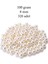 100 gram 8mm Krem Renk Plastik İnci Boncuk Çanta ve Takı Yapım Boncuğu (~320 adet) 1