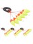 4 Adet Sarı Kırmızı Plastik 6 Inç 1 Balıkçı Bobber Tıpe Sz 3 (Yurt Dışından) 2