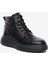 Erkek Siyah Hakiki Deri Bot 5K1UB18590 2