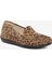 Kadın Leopar Hakiki Deri Comfort Ayakkabı 5K2CA34395 2