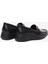 Kadın Siyah Hakiki Deri Comfort Ayakkabı 5K2FA32690 4