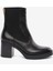 Kadın Siyah Hakiki Deri Topuklu Bot 5K2DB35291 1