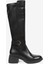 Kadın Siyah Hakiki Deri Çizme 5K2UC59159 1