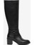 Kadın Siyah Hakiki Deri Çizme 5K2UC59304 1