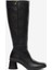Kadın Siyah Hakiki Deri Çizme 5K2UC34505 1