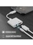 2'si 1'Arada iphone Lightning To 3.5mm Kulaklık Adaptörü 2'si 1 Arada Ses ve Şarj Adaptörü Kablosu Dönüştürücü Çevirici Sağlam Orjinal 3