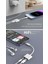 2'si 1'Arada iphone Lightning To 3.5mm Kulaklık Adaptörü 2'si 1 Arada Ses ve Şarj Adaptörü Kablosu Dönüştürücü Çevirici Sağlam Orjinal 6