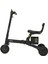 3 Tekerlekli Katlanabilir Elektrikli Oturulabilir Scooter – Hafif, Taşınabilir, Uzun Menzilli - Siyah 2
