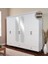 Slope 6 Kapaklı Mdf Ayaklı Tasarım Country Gardırop 1