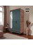 Slope 3 Kapaklı Mdf Ayaklı Tasarım Country Gardırop 2