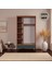 Slope 3 Kapaklı Mdf Ayaklı Tasarım Country Gardırop 3