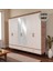 Slope 6 Kapaklı Mdf Ayaklı Tasarım Country Gardırop 1